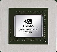 NVIDIA GeForce GTX 670MX SLI