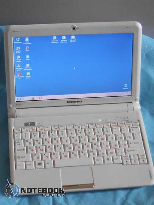 Белый нетбук Lenovo Ideapad S10-2