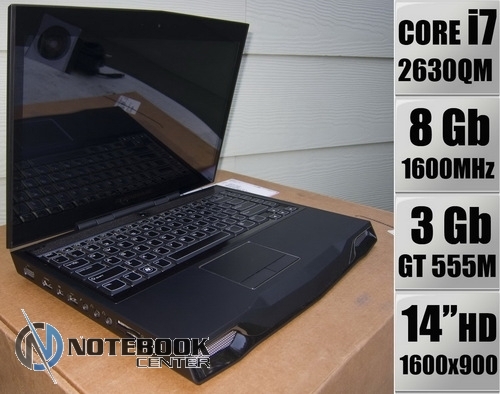 Dell Alienware M14x   i7/8GB/3Gb GT555M 