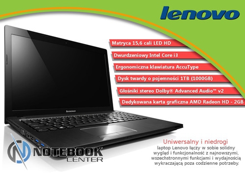    Lenovo G500H i3-3120M/4GB/ 1TB/ HD8570-2GB 15,6