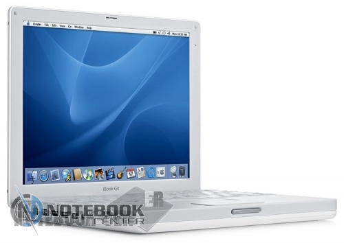  Apple iBook G4 White, - 12,1 .  G4 1200 Mhz / 1024 + 256 mb   / 250 Gb   /  DVD ( ) / Wi- Fi / USB 2.0, FireWire 400, Video out, Ethernet 10/100 /  Mac OS X v10.5 "Le