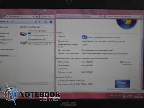 ������������ ������� ������ Asus X101CH 