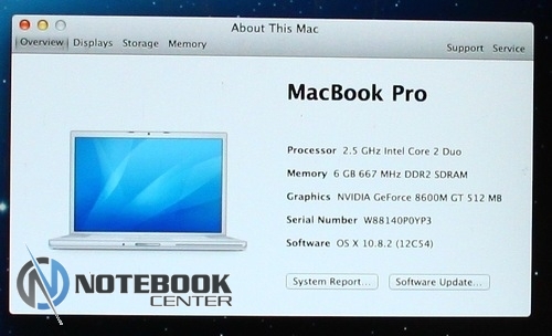 MacBook Pro 17" 2008 MB166LL/A
