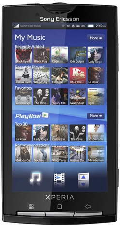 Sony Ericsson X10